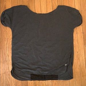 Black and grey gap fit shirt